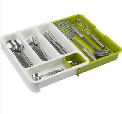 Retractable Kitchen Drawer Organizer
