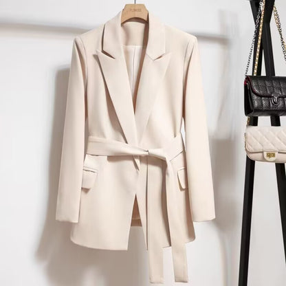 Womens Lace-Up Slimming, Elegant And Stylish Blazer
